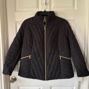 Kenneth Cole New York Zip Front Quilted Puffer Jacket Size 2XL
